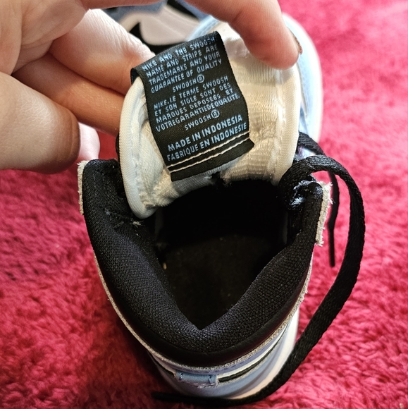 Nike Toddler Air Jordan 1 Retro High OG TD "Univeristy Blue" - Picture 6 of 7